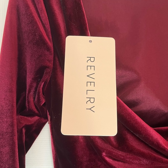 Revelry BURGUNDY Mother of the Bride or Bridesmaid Dress - Picture 4 of 6